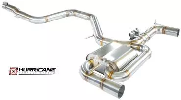 Hurricane Exhaust 3.5" ECE Klappenanlage für Hyundai i30 N, Performance 250-275PS V2